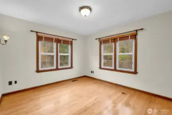 Main floor bedroom, SW