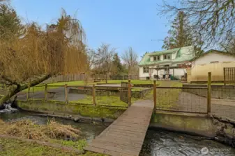 Your very own piece of Thorton Creek. Reminiscent of historic canal homes in europe.