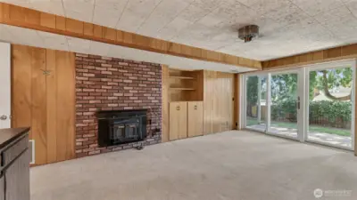Lower level Family room