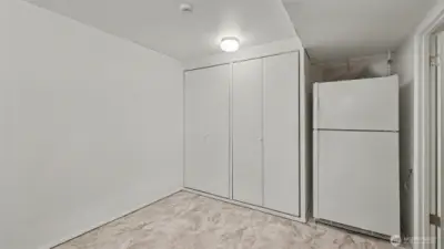 Laundry room with storage