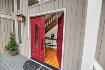 Welcome home. Come on in!
