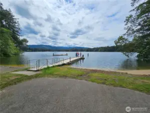 Swimming Beach with Dock