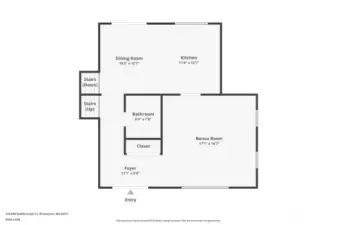 Main Entry Level Floorplan
