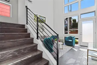 Let's go upstairs!
