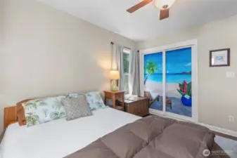 View of primary bedroom.