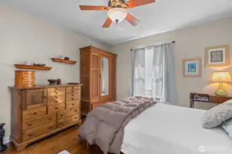 View of primary bedroom.