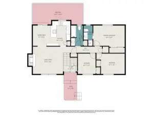 Main floor plan.