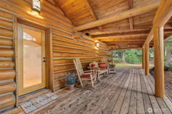 Relax on your Covered front porch!