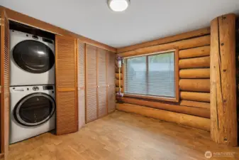 Showing the Laundry Closet.