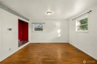 additional area of living room