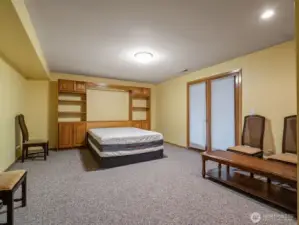 Daylight Basement Bedroom