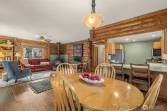 Dining & Kitchen Connection =  The dining area connects effortlessly to the kitchen and great room, making entertaining easy and everyday living comfortable in this open, inviting layout.