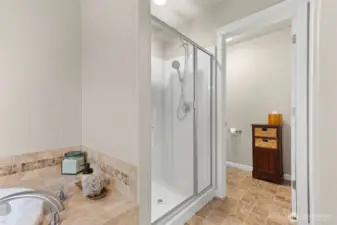 Primary Bath with water closet