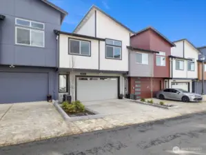 2 car garage + driveway parking.