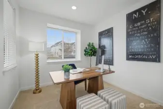 Office or 5th bedroom on main