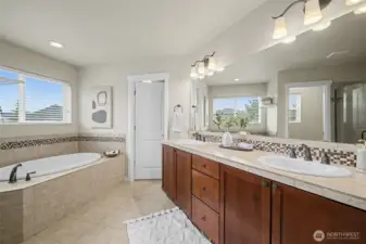 Soaking tub and a huge WIC