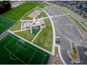 Jeanne Hansen park is steps from the home!