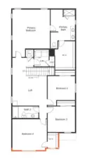 Lot 41 possible floorplan. Other plans available.