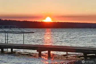 This Waterfront Sunset View Could Be Yours!
