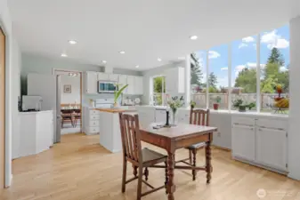 From here you can get an idea of how bright this home is!
