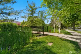 Neighborhood walking trails