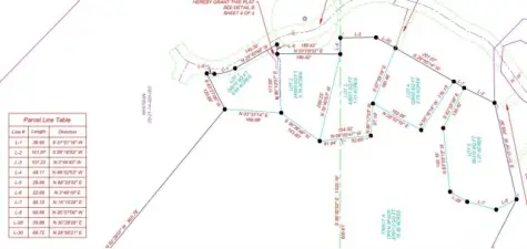 Map of Lots 1-5