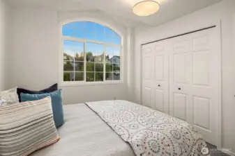 Bedroom #2 on the upper level.