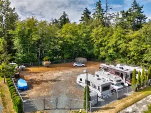 RV parking area