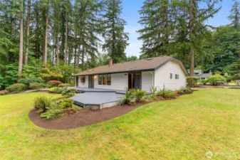 Low maintenance landscaping