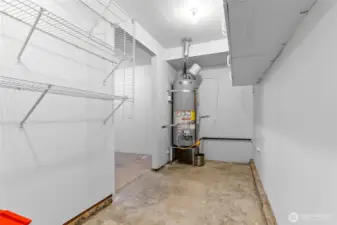 Utility room and storage