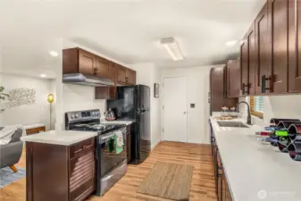 Roomy kitchen is perfect for holiday cooking and gatherings