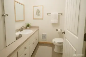 Hall bathroom