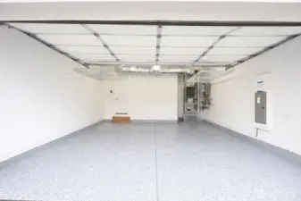 2-Car Garage w/ Epoxy Floor