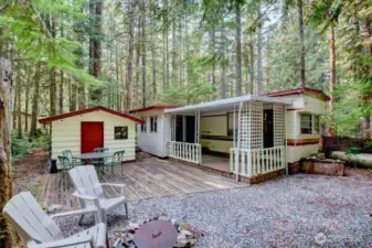 Welcoming entrance to this Division 3 Lot 74 home away from home!