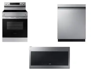 appliances selected for kitchen, not of actual home