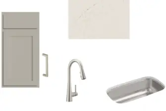 Kitchen colors, not of actual home