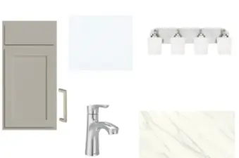 Primary bathroom colors, not of actual home