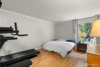 Primary bedroom features a large walk in closet you need to see for yourself!