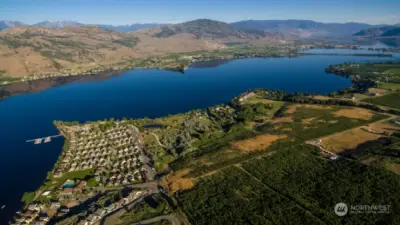 Aerial view of Community