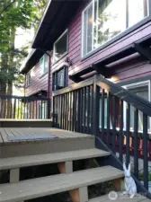 Step right up to the spacious front porch.