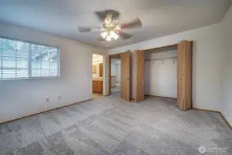 Primary bed room.