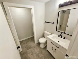 Downstairs Bathroom and Laundry