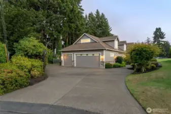 Situated at the end of a cul-de-sac. 3 car garage and ample parking.