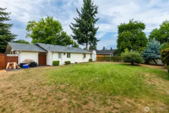 Plenty of space for pets or entertaining outdoors.