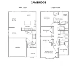 Cambridge Marketing Floor Plan