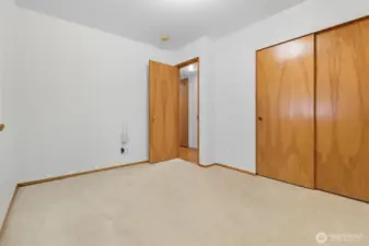 Primary bedroom vacant