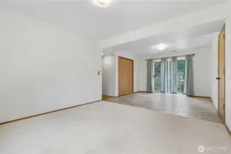 Bonus space with access to backyard and garage.