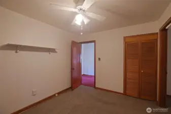 Bedroom 2 off of living room