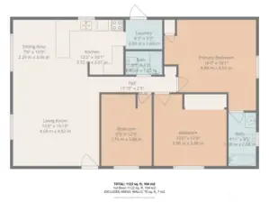 Floorplan for Southern home