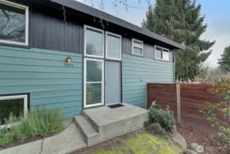 Fresh exterior paint and newer windows are a great upgrade to this home